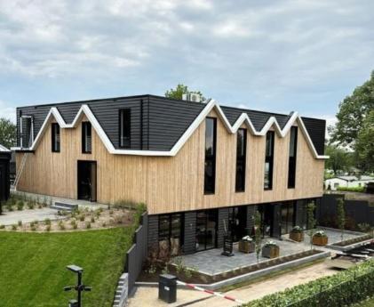 Ferienhaus / Chalet / Bungalow Am See, Holland, Niederlande, Lathum Exterior foto